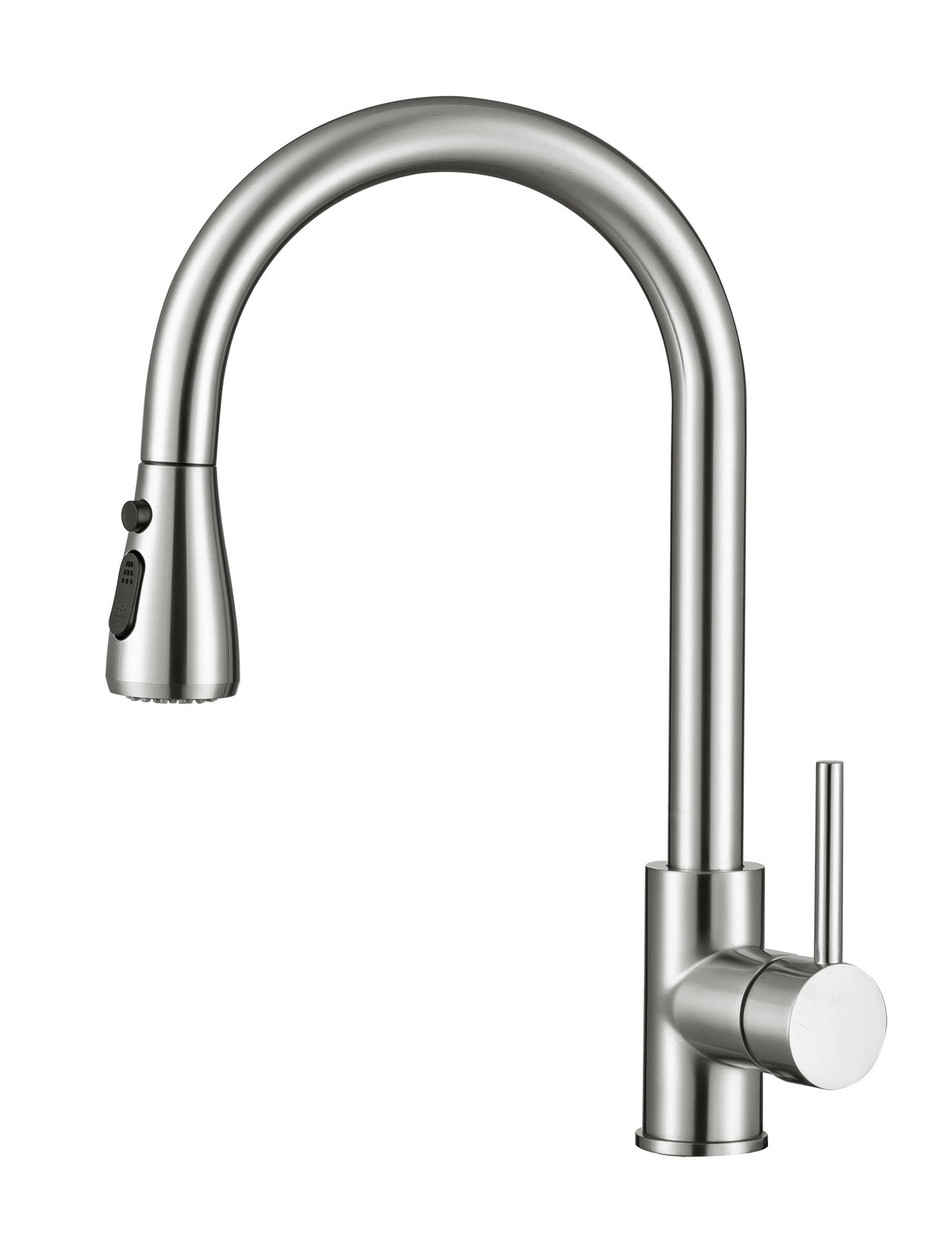 Kitchen Sink Faucet, Kitchen Faucet Brass with Pull Down Sprayer