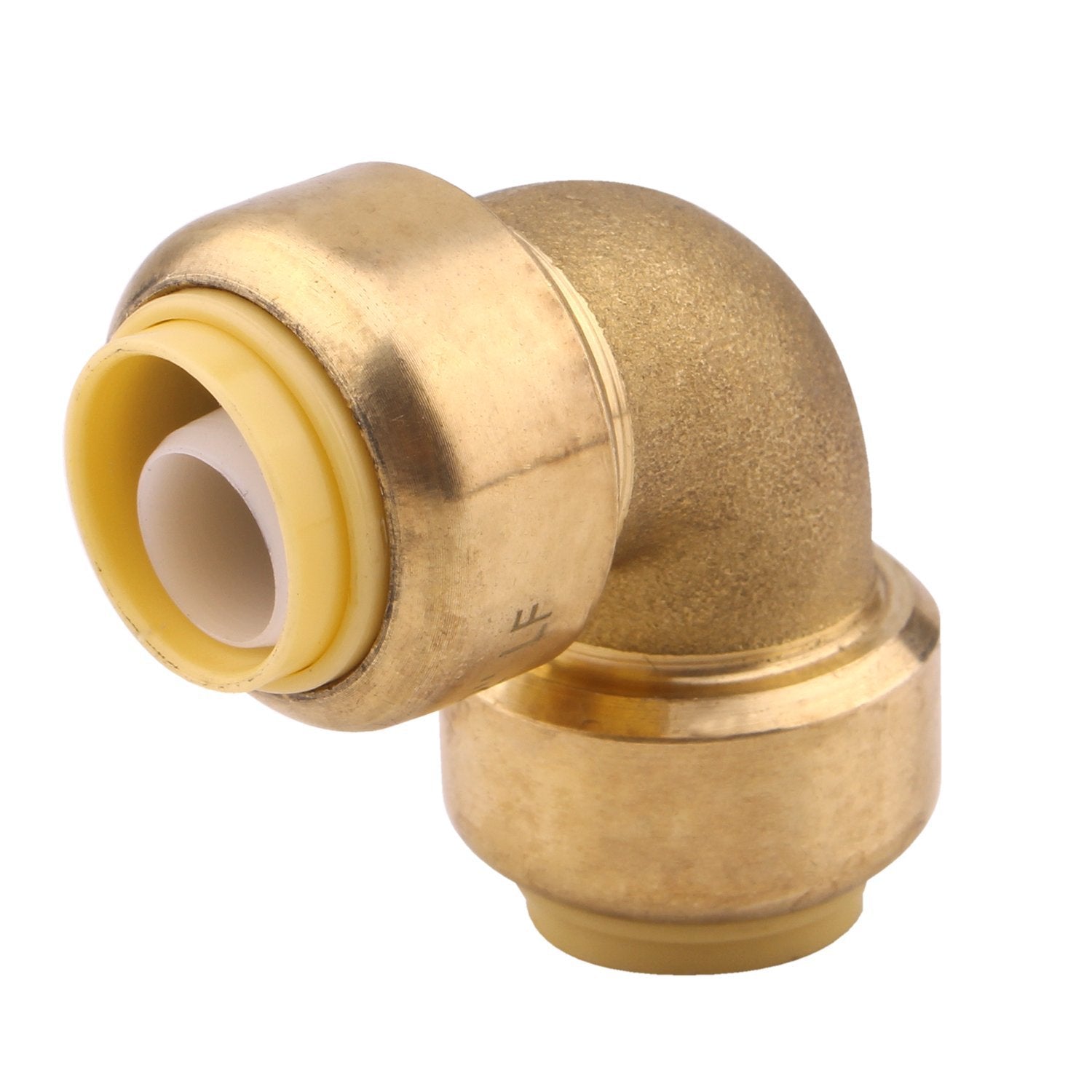 1/2-Inch 90-Degree Elbow,Push-to-Connect Plumbing Fittings with 1/2" Disconnect Clip