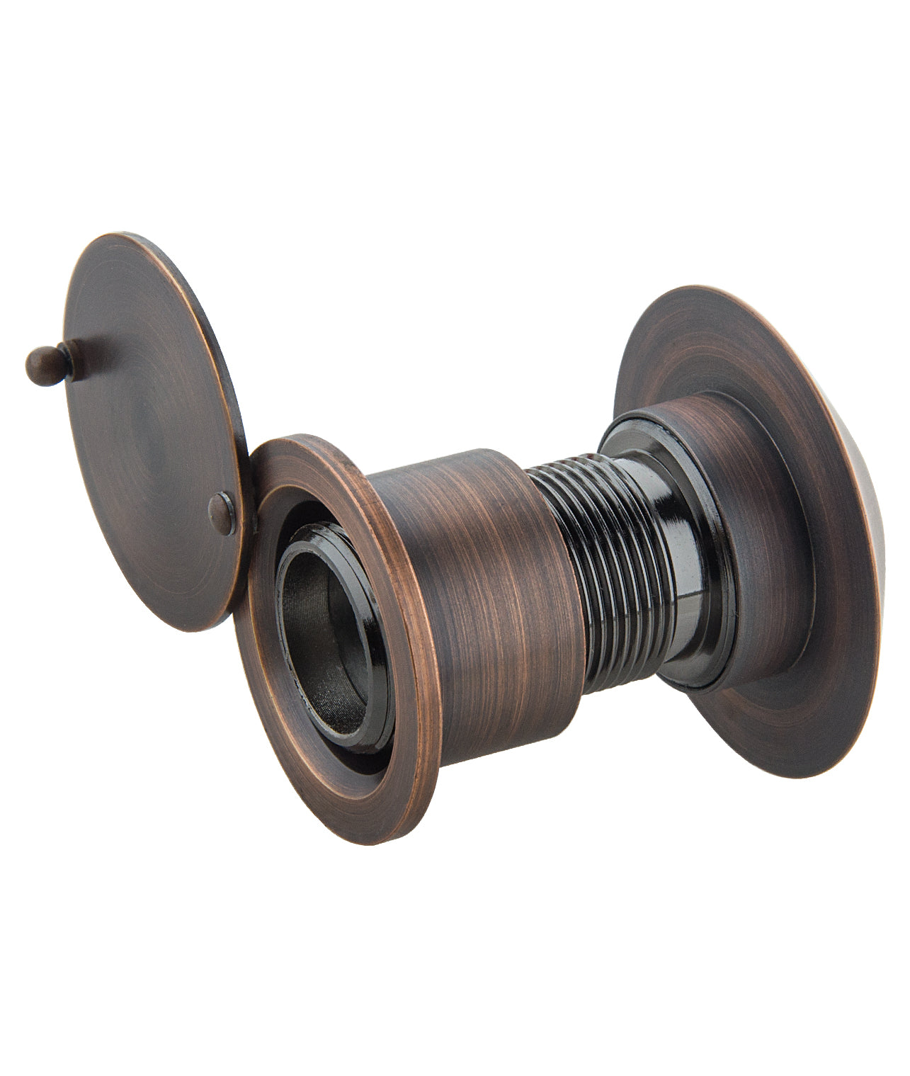 Solid Brass Security Large Peepholes for Front Door - Oil Rubbed Bronze