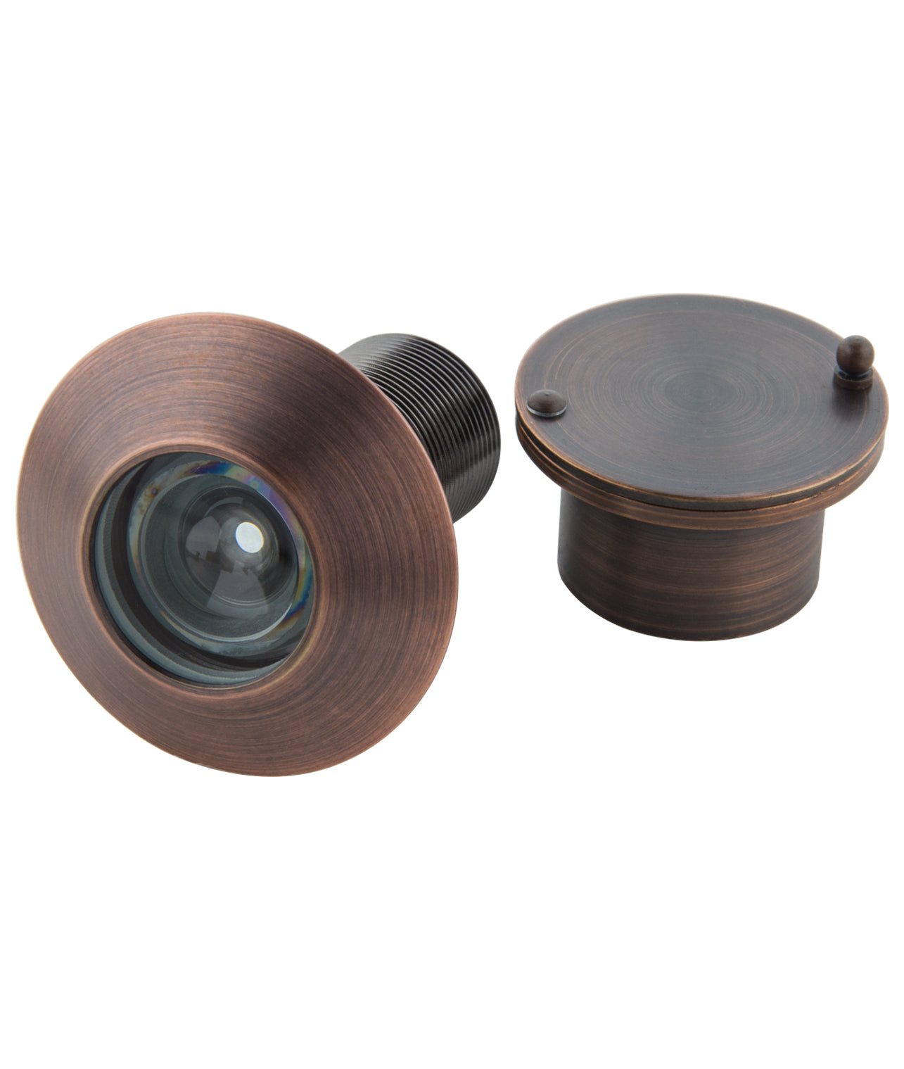 Solid Brass Security Large Peepholes for Front Door - Oil Rubbed Bronze